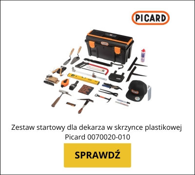 Zestaw startowy dla dekarza w skrzynce plastikowej PICARD